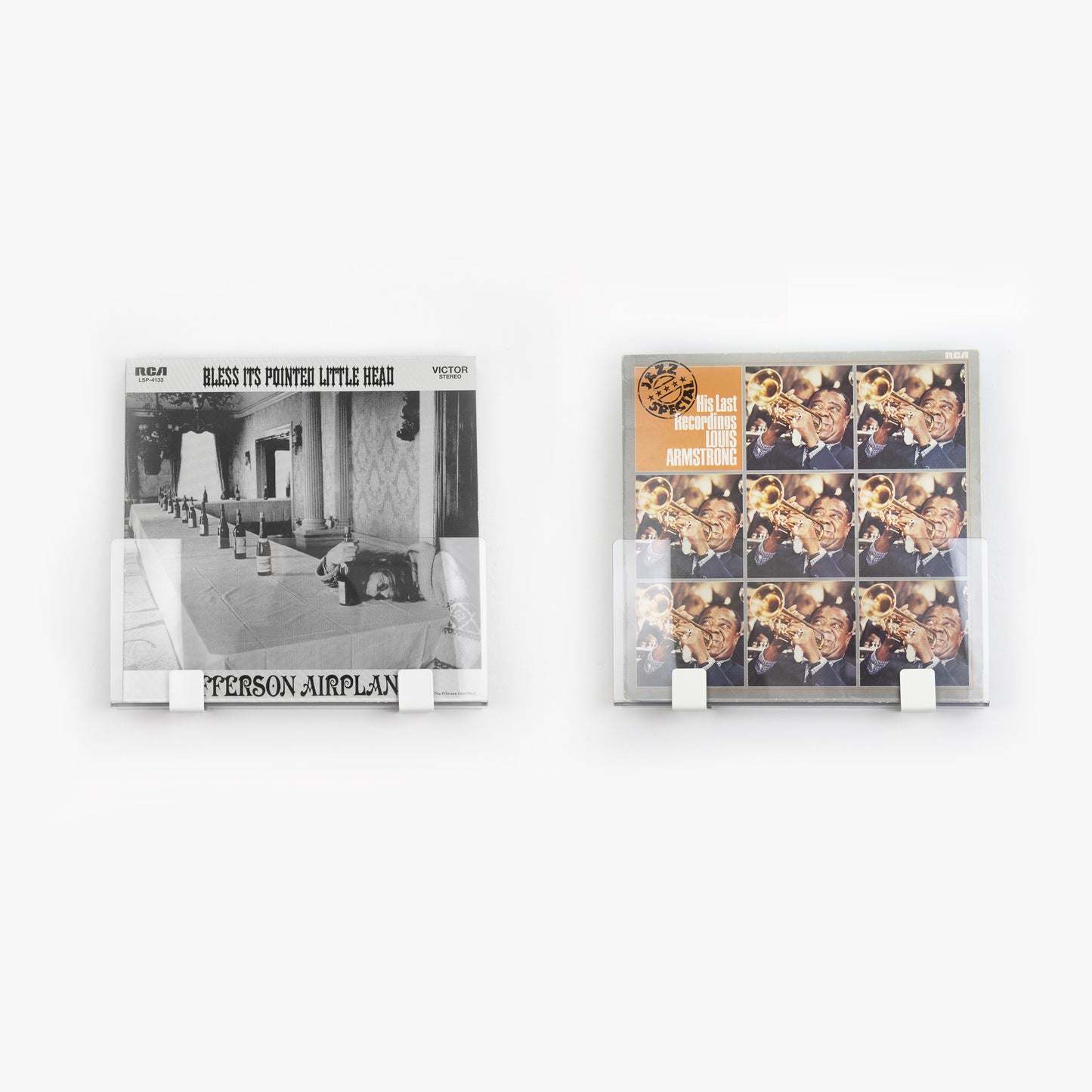 ClearVista Vinyl Record Rack