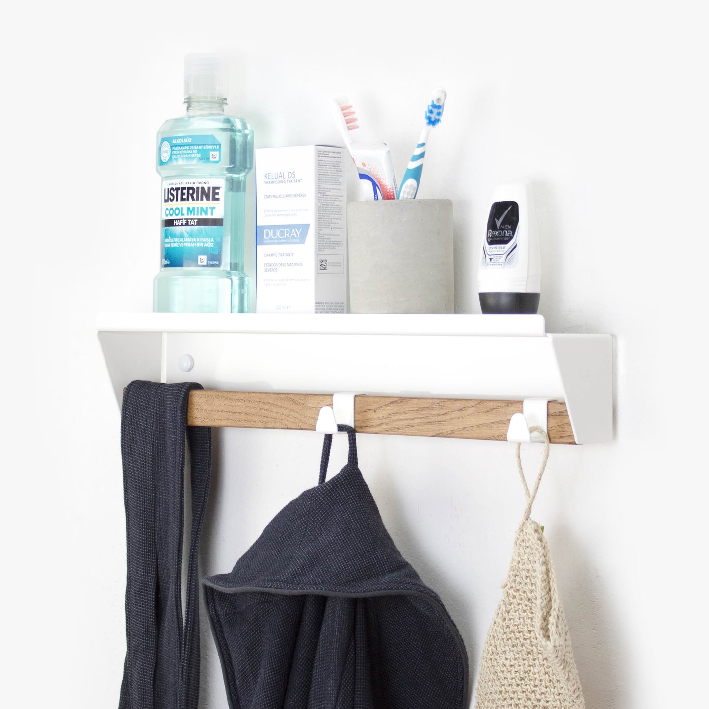 OakLine Bathroom Organizer Shelf