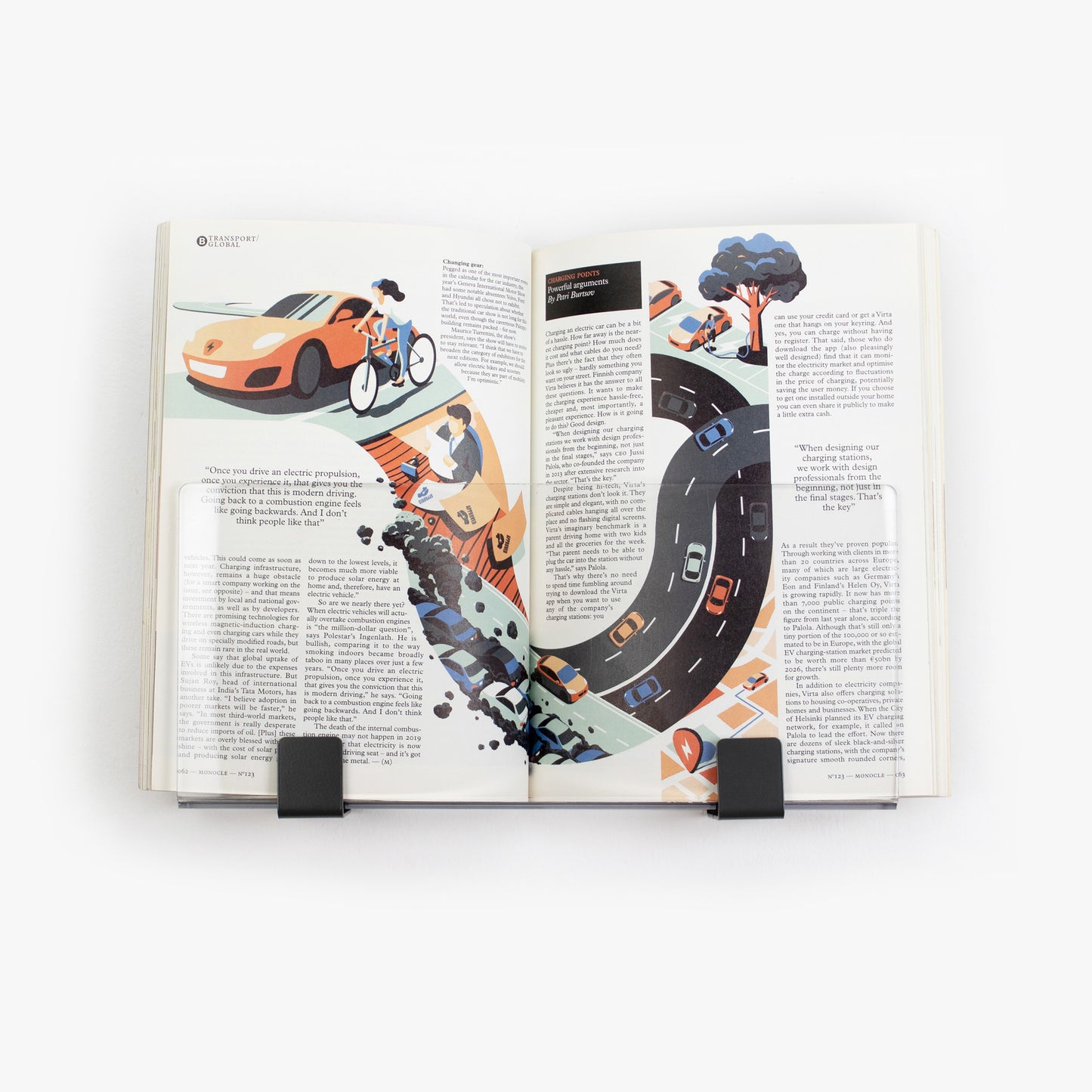ClearVista Magazine Rack