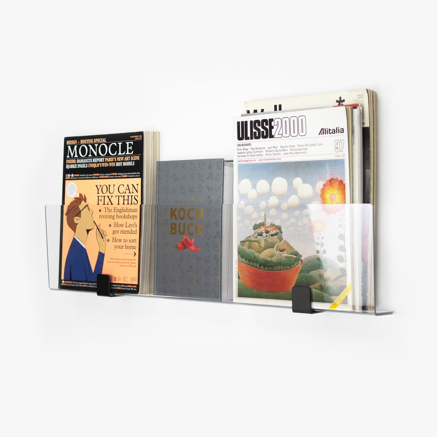 ClearVista Magazine Rack